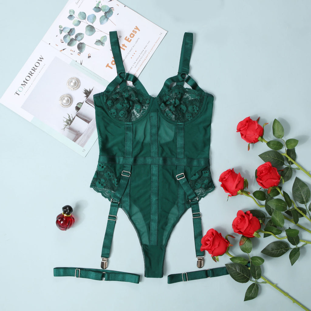 Opulent Lace Seduction Set