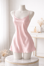 PLUS SIZE Blush Dream Lace Nightgown
