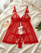 Midnight Lace Elegance Set