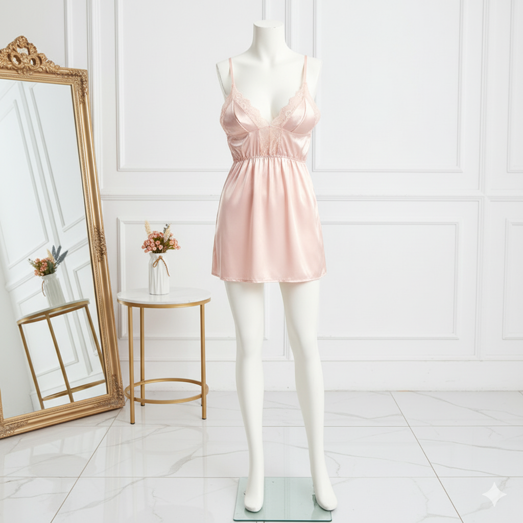 Divine Lace Embrace Nightgown
