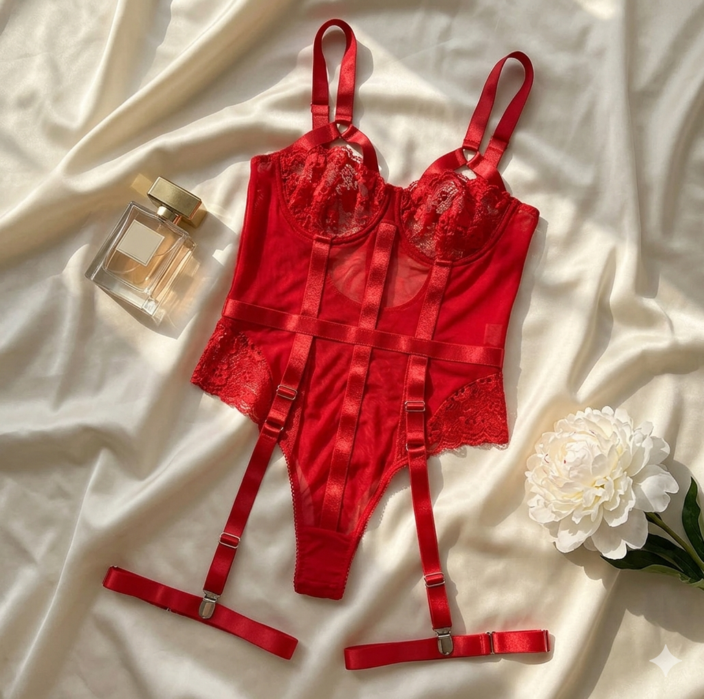 Opulent Lace Seduction Set