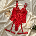 Opulent Lace Seduction Set